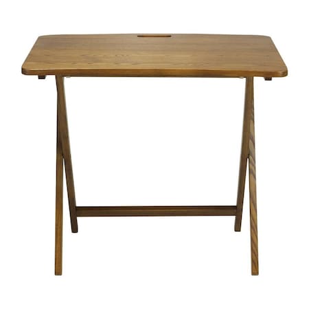 Doba-Bnt Arizona Folding Table with Solid American Red Oak, Warm Brown SA604822